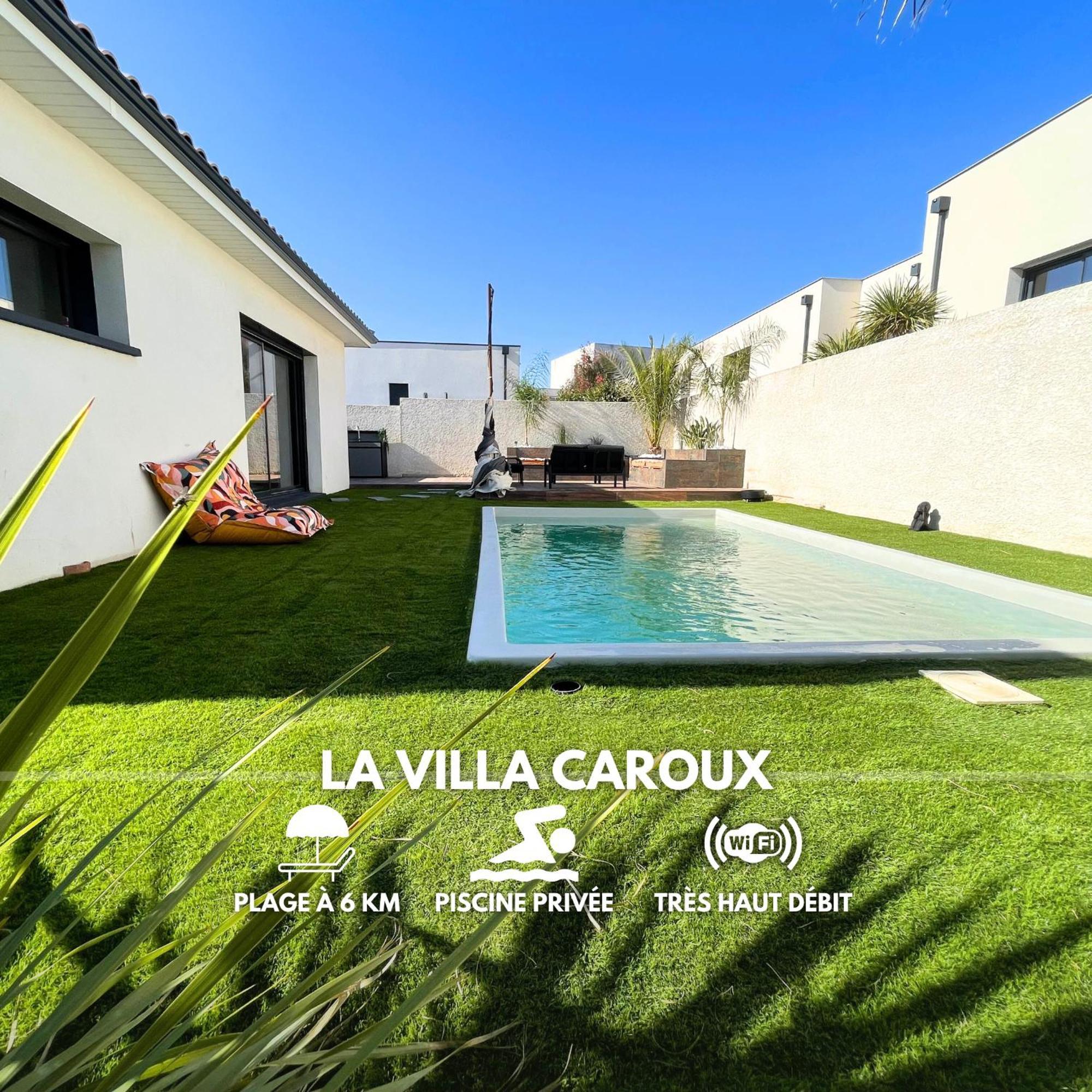 Villa Contemporaine Avec Piscine Chauffee Proche Des Plages Sauvian Экстерьер фото